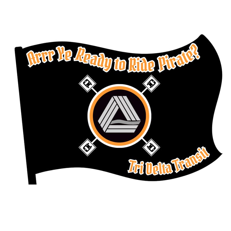 Cover Image for Tri Delta Transit celebrates Pirate Day