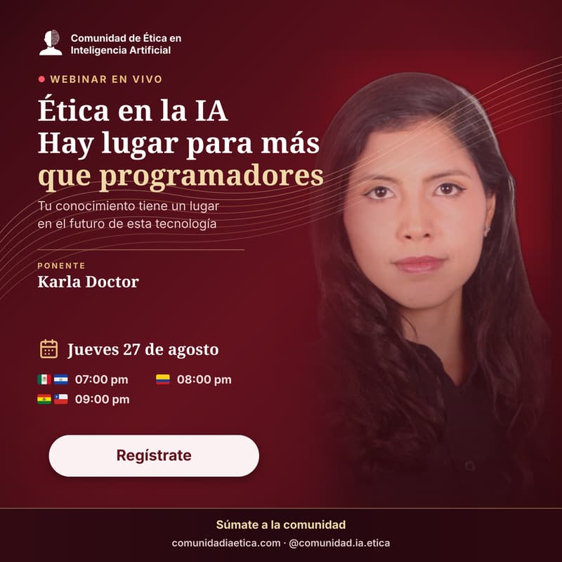 Cover Image for Ética en la IA: Hay lugar para más que programadores