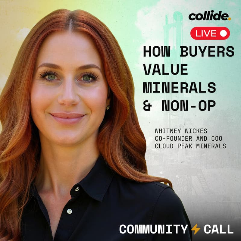 Cover Image for Community Call | How Buyers Value Minerals & Non-Op