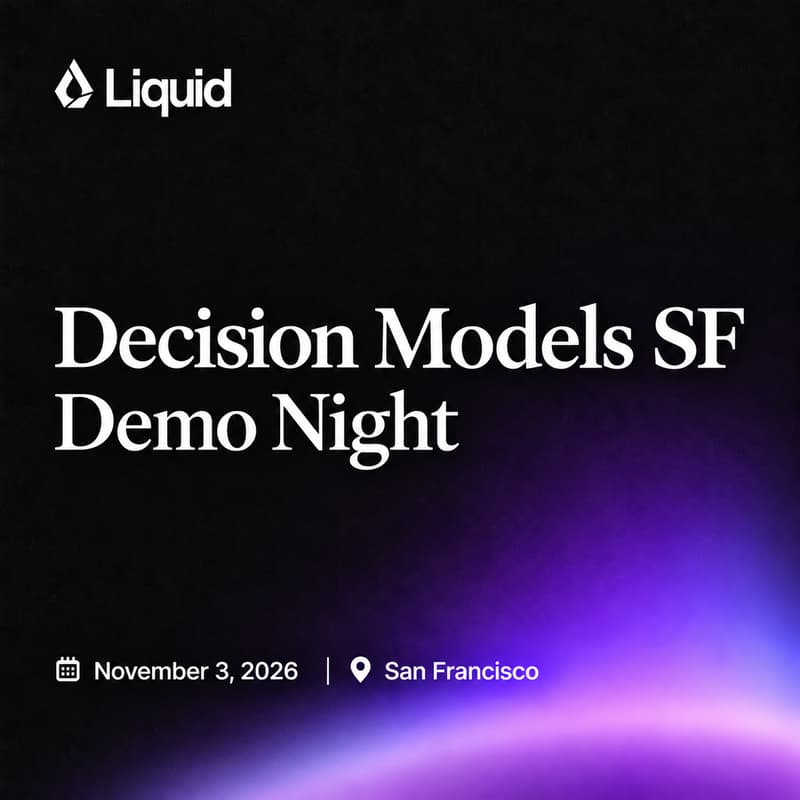 Cover Image for Decision Models SF | Demo Night