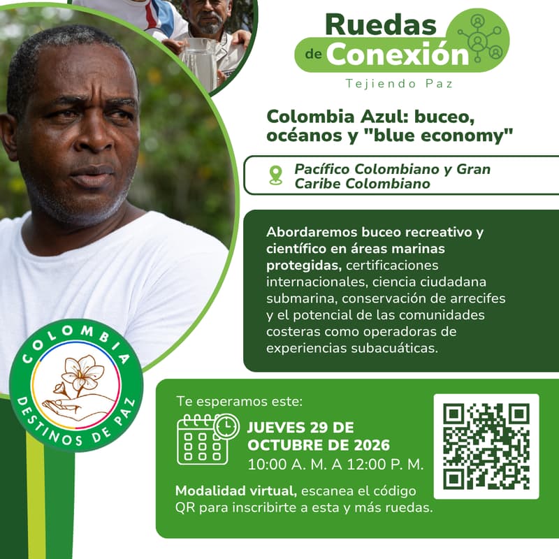 Cover Image for Colombia Azul: buceo, océanos y “blue economy” Territorios de Conexión – Pacífico Colombiano y Gran Caribe Colombiano
