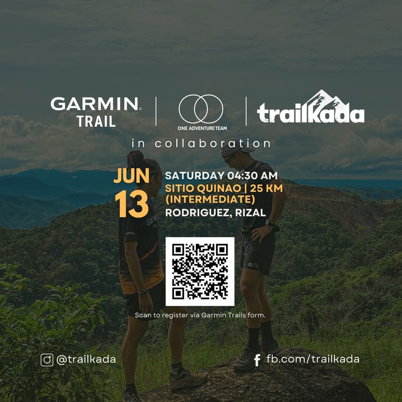 Cover Image for π
June 13th | Garmin Trails | Sitio Quinao | 25KM