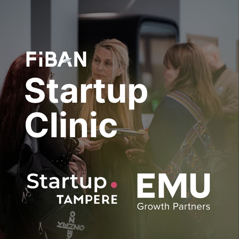 Cover Image for FiBAN Startup Clinic - Tampere Edition