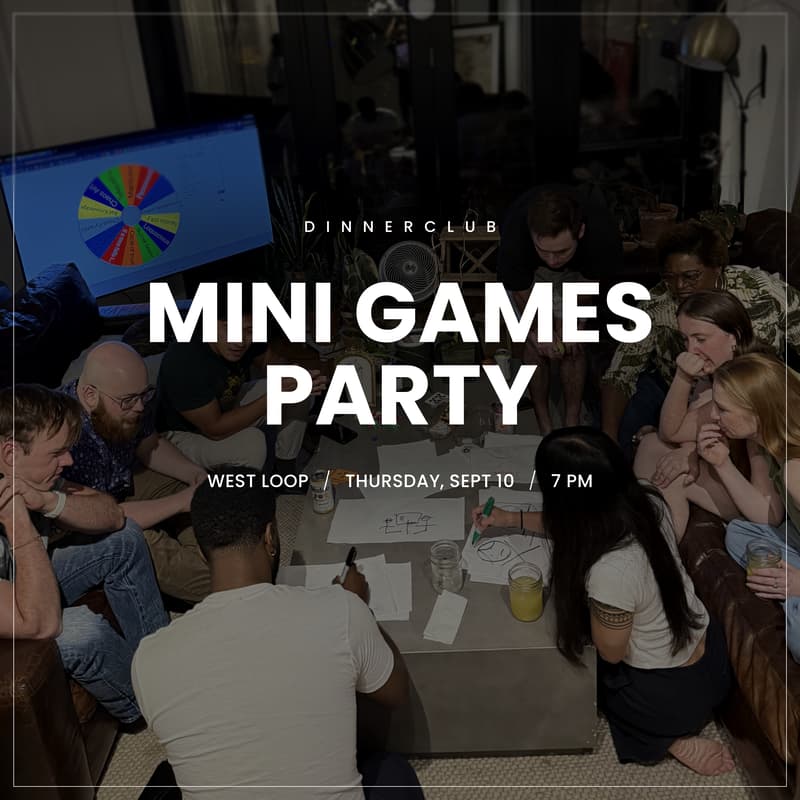 Cover Image for Mini Games Party | DinnerClub