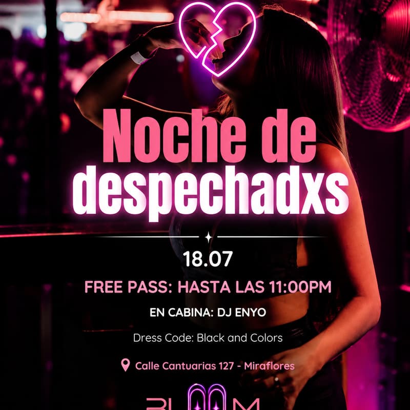 Cover Image for NOCHE DE DESPECHADXS