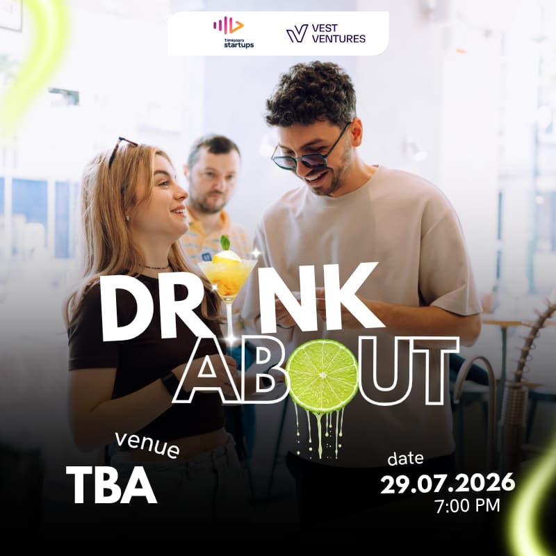 Cover Image for Timisoara Startups Drinkabout: summer edition☀️