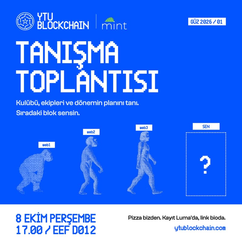 Cover Image for YTU Blockchain 2026-2027 Tanışma Toplantısı