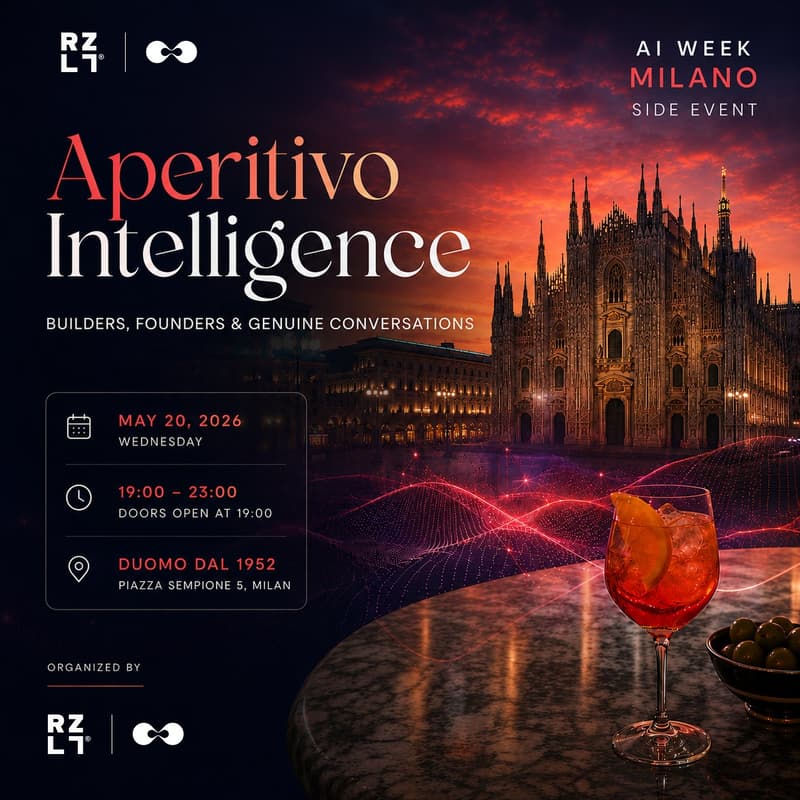 Cover Image for Aperitivo Intelligence - AI Week Milano