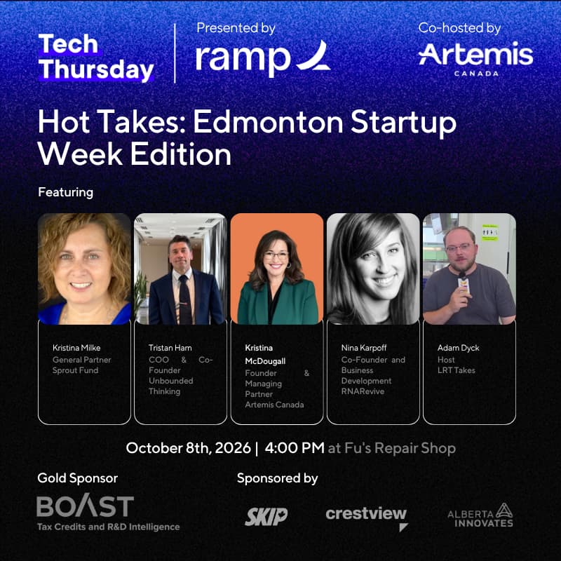 Cover Image for Hot Takes: Edmonton Startup Week Edition