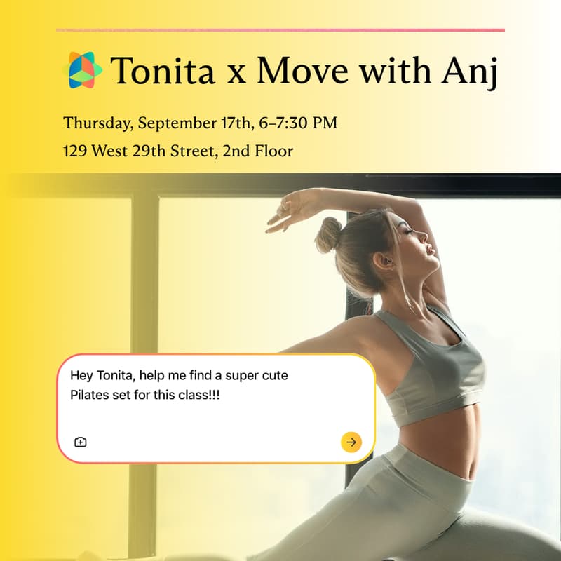 Cover Image for Tonita x Move with Anj