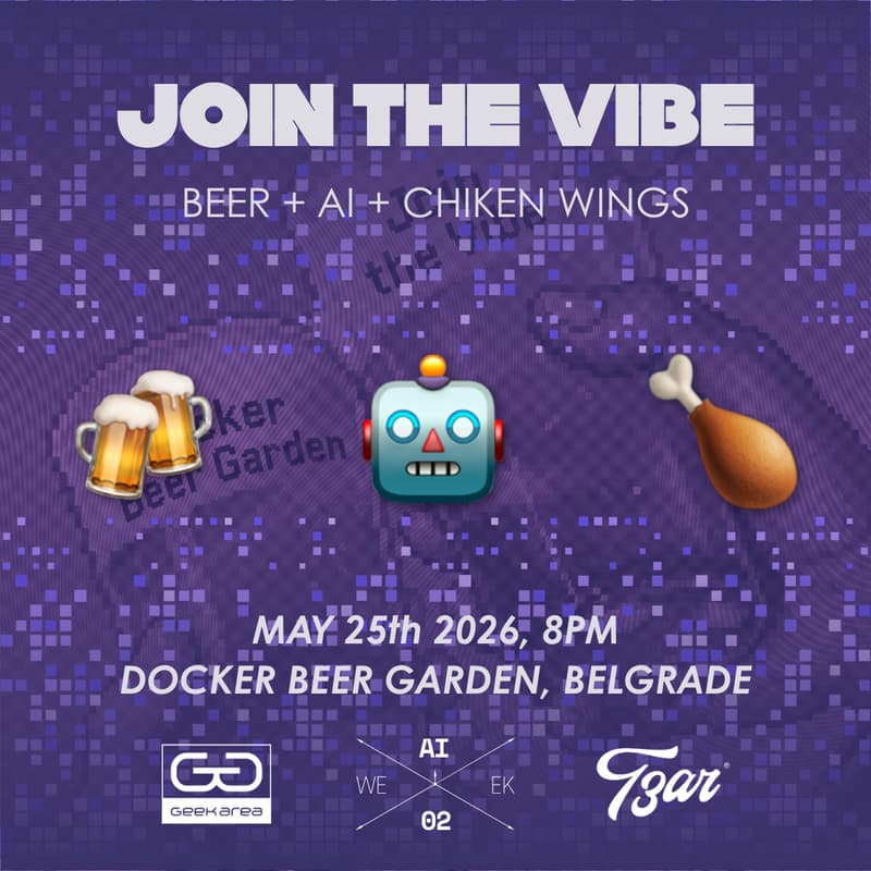 Cover Image for Join The Vibe: Beer, AI & Chicken Wings