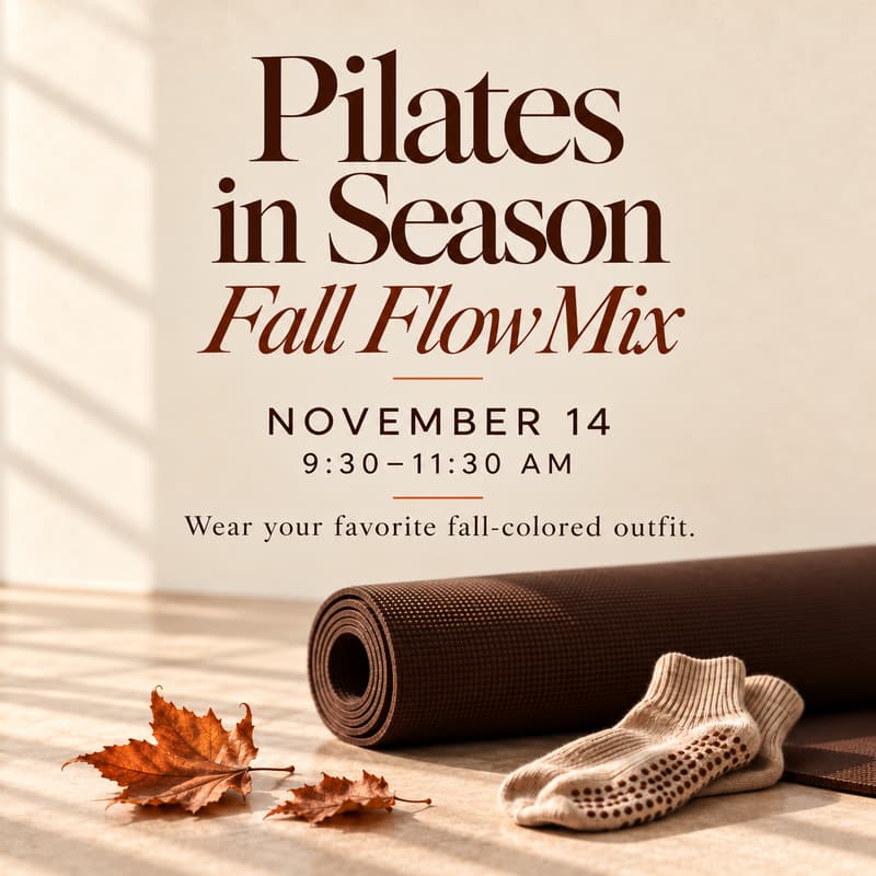 Cover Image for Pilates in Season: Fall Flow Mix