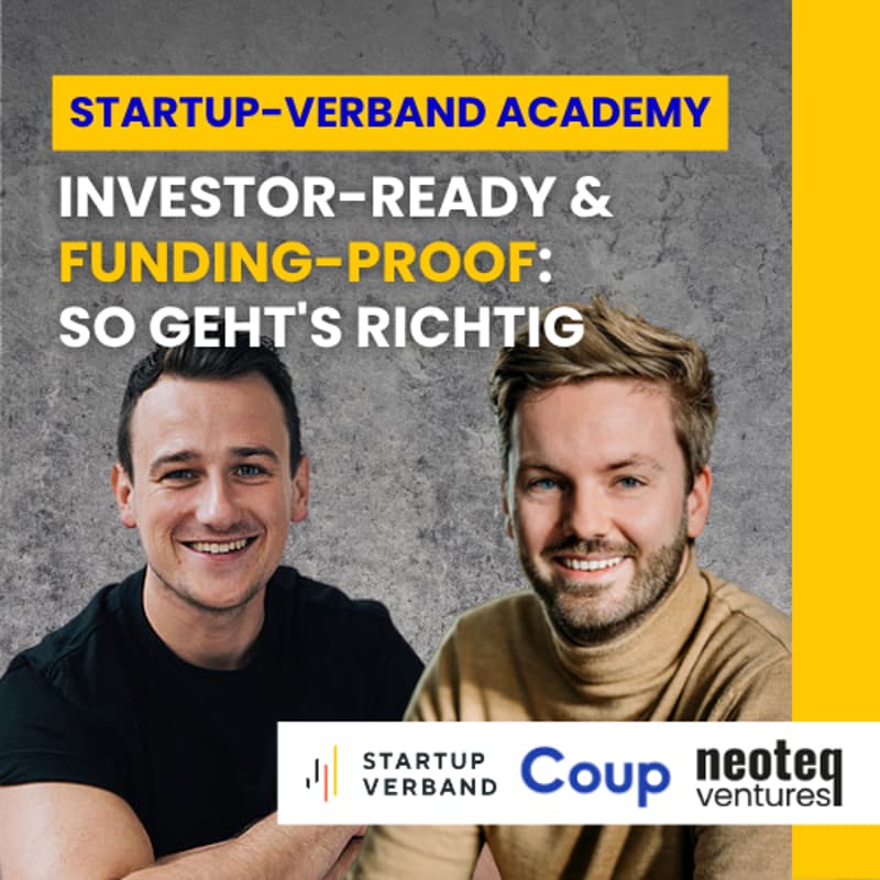 Cover Image for Investor-ready & Funding-proof: So geht's richtig