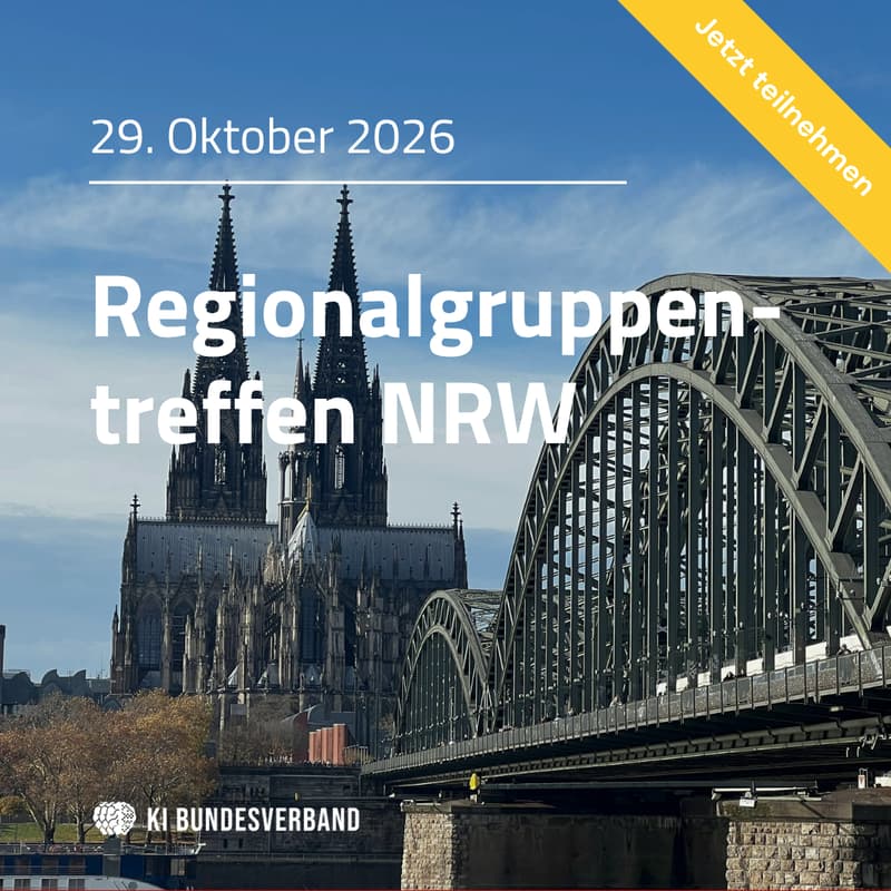 Cover Image for Regionalgruppentreffen NRW des KI Bundesverbandes