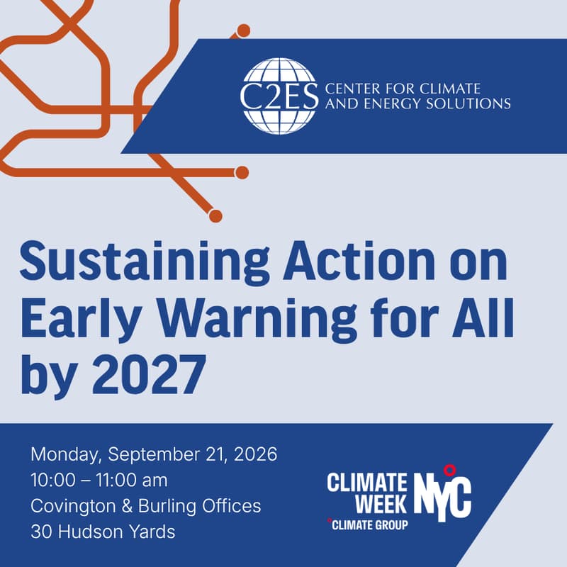 Cover Image for Sustaining Action on Early Warning for All by 2027
