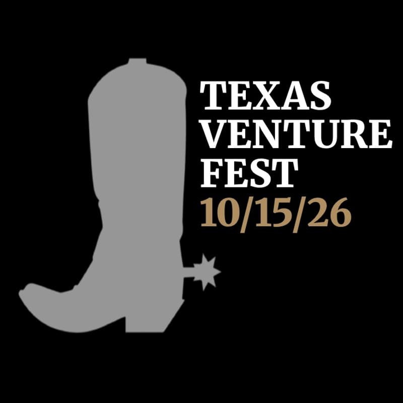Cover Image for Texas Venture Fest: Austin (Oct 15, 2026)