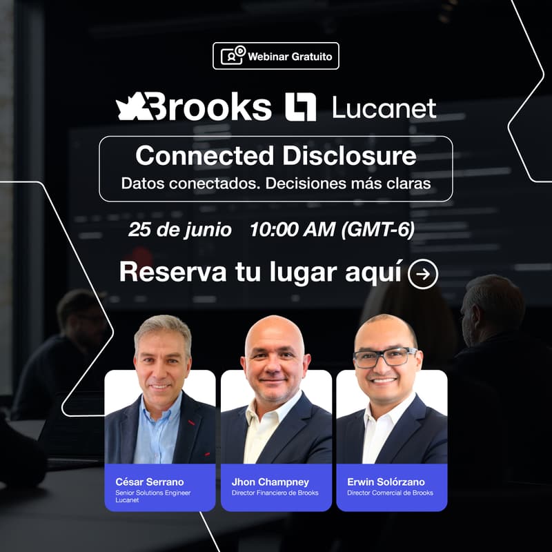 Cover Image for Webinar gratuito | Conected Disclosure: Decisiones conectadas, decisiones más claras