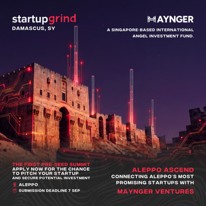 Cover Image for Aleppo Ascend. The First International Startup Demo Day in Aleppo