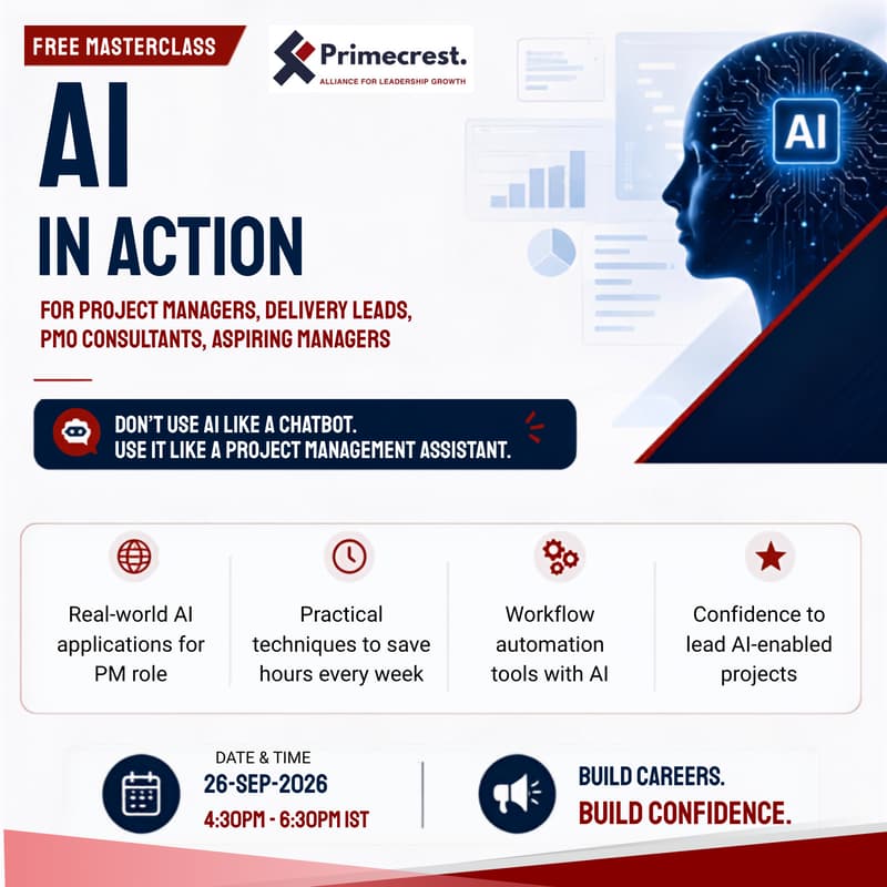 Cover Image for AI In Action For Project Managers