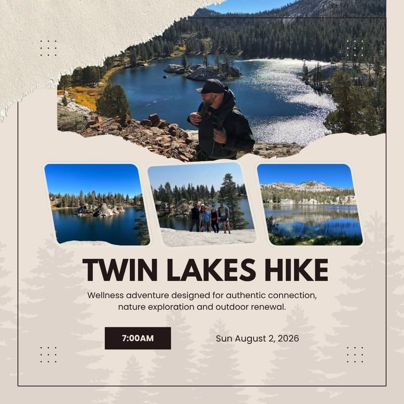 Cover Image for Twin Lakes Hike