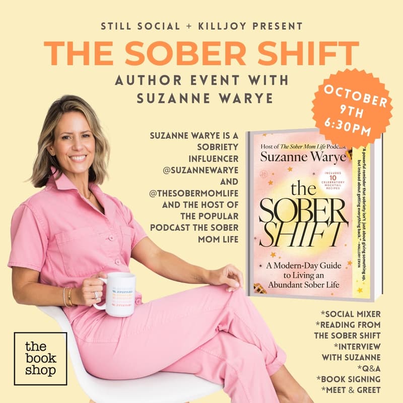 Cover Image for The Sober Shift Author Event