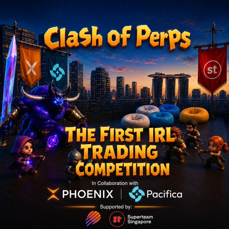 Cover Image for Clash of Perps First IRL Trading Competition