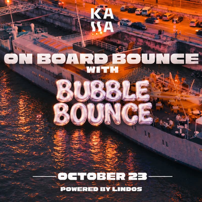 Cover Image for 🫧ON BOARD BOUNCE🪩 @KASSA HAJÓ🛳️ // 10.23.
