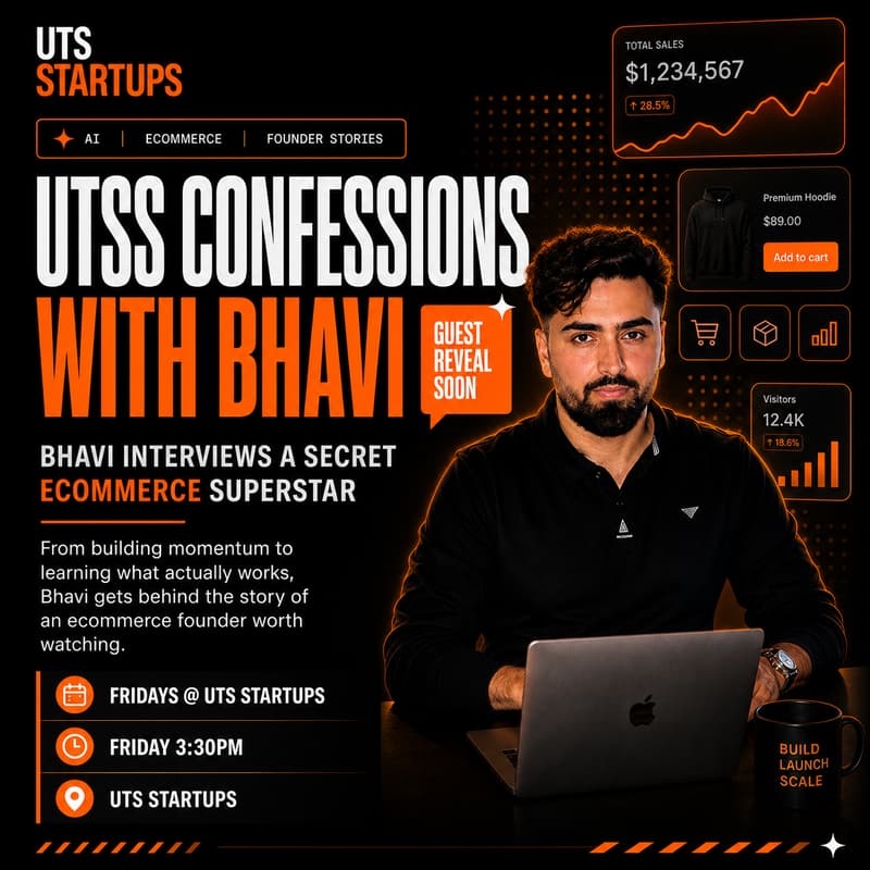 Cover Image for UTSS Confessions | Ecommerce Edition: Bhavi + Secret Guest