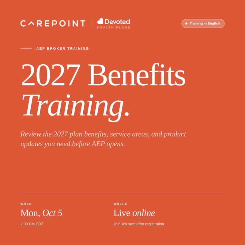 Cover Image for Devoted Health · 2027 Benefits Training (English)