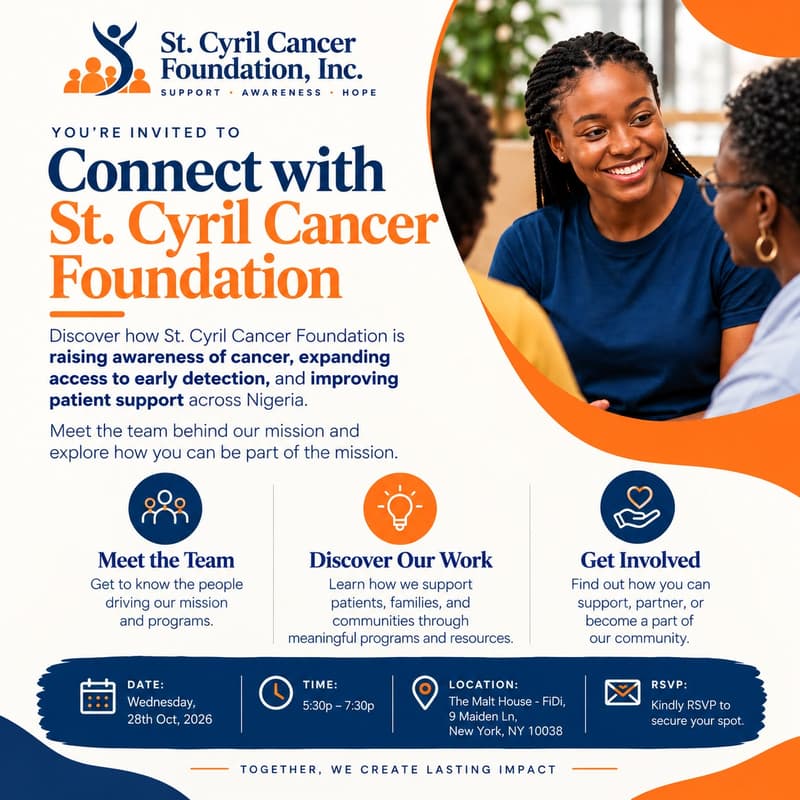 Cover Image for Connect With St. Cyril Cancer Foundation