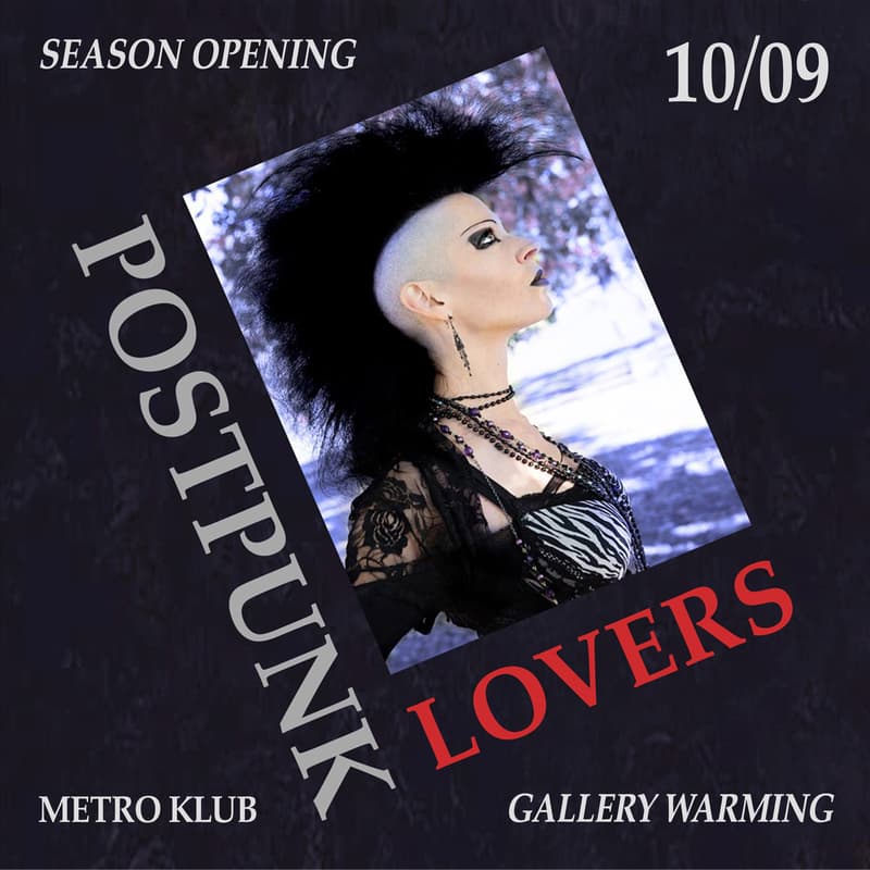 Cover Image for Postpunk Lovers / MetroKlub / Vol. 30. / Season Opening