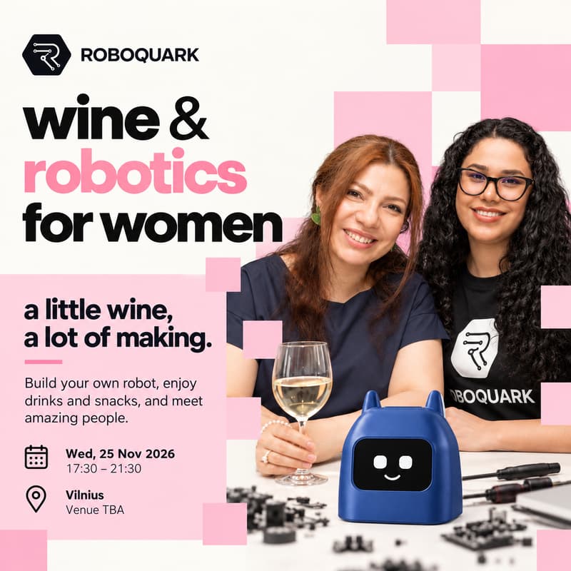 Cover Image for Wine & Robotics for Women β Vilnius