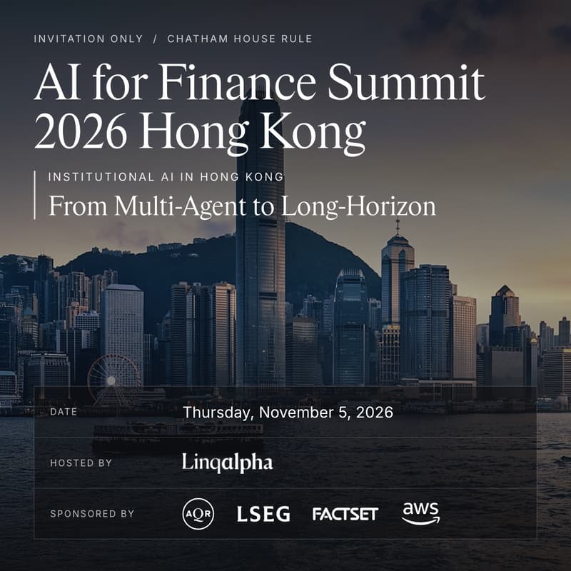 Cover Image for AI for Finance Summit 2026 Hong Kong