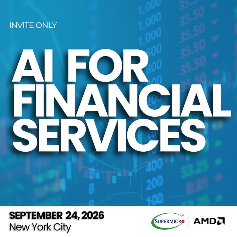 Cover Image for AI for Financial Services Summit