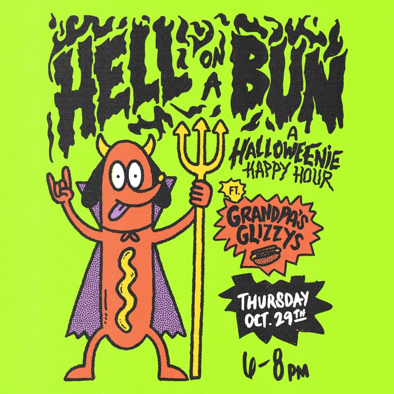 Cover Image for Hell on a Bun: A Funsize Halloweenie Happy Hour