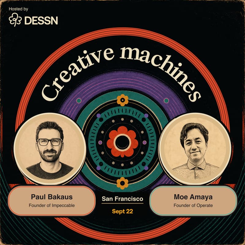 Cover Image for Creative Machines | Hosted by Dessn