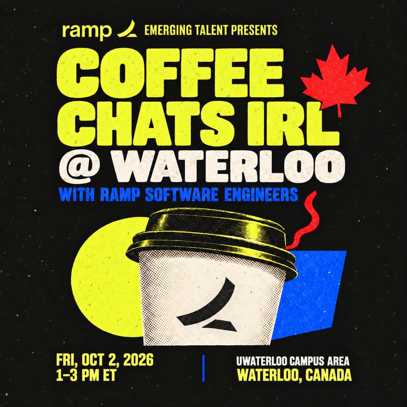 Cover Image for Ramp @ Waterloo: IRL Coffee Chats
