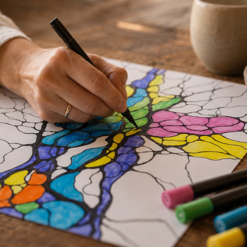 Cover Image for September 3 - Creative Calm: Guided Drawing Meditation