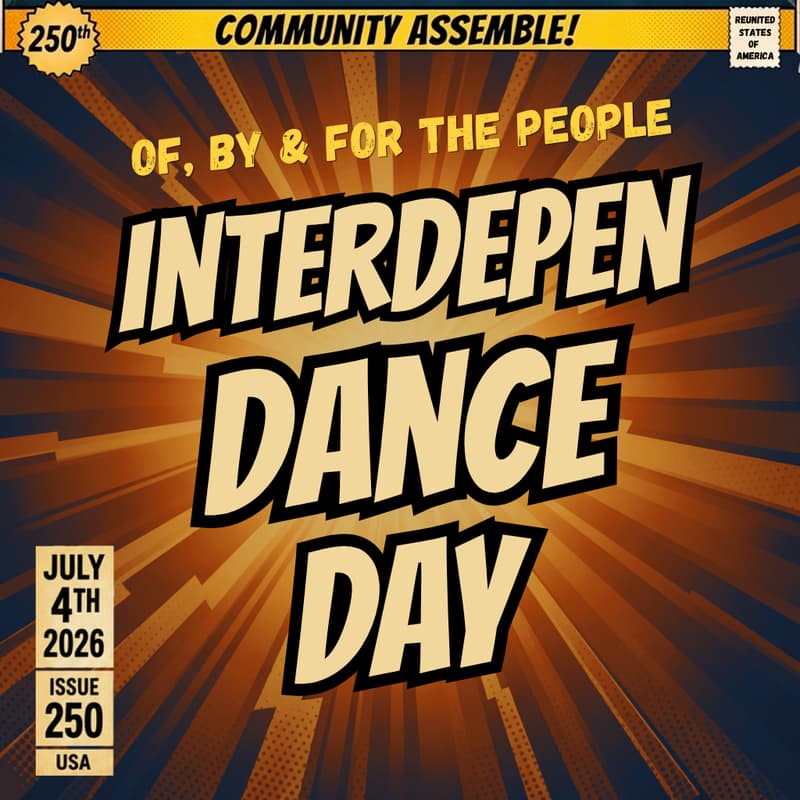 Cover Image for InterdepenDance Day β
A Party Of, By & For the People!