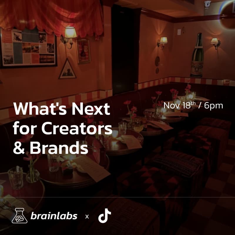 Cover Image for Brainlabs x TikTok: What's Next for Creators & Brands