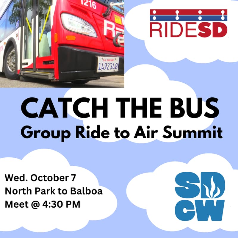 Cover Image for Catch the Bus: RideSD to Air Summit