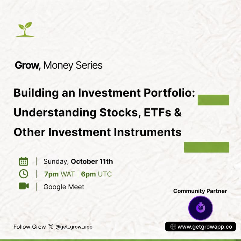 Cover Image for Building an Investment Portfolio: Understanding Stocks, ETFs & Other Investment Instruments