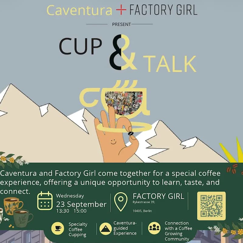 Cover Image for Cup & Talk: Direct Trade Colombian Coffee Cupping with Red Ecolsierra in FACTORY GIRL