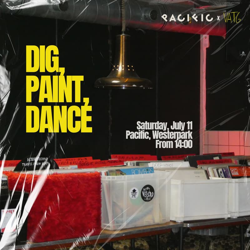 Cover Image for Dig, Paint, Dance – A Sunny Vinyl day at Westerpark