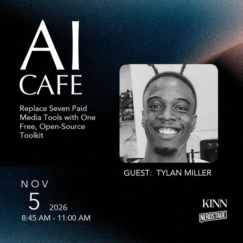 Cover Image for AI Cafe: Replace Seven Paid Media Tools with One Free, Open-Source Toolkit