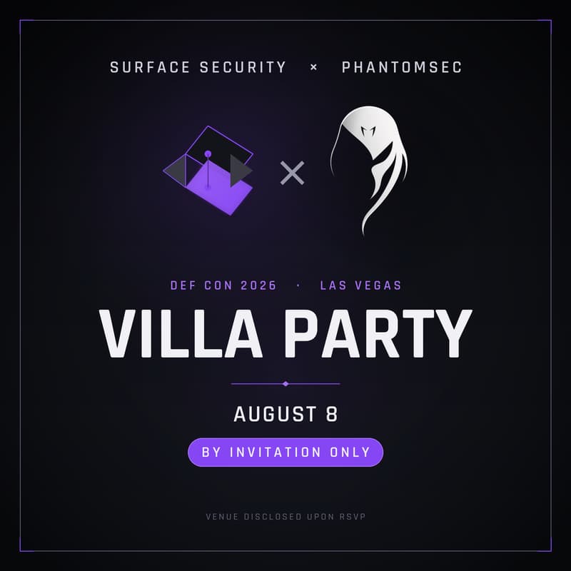 Cover Image for SurfaceSec & PhantomSec DEF CON Party