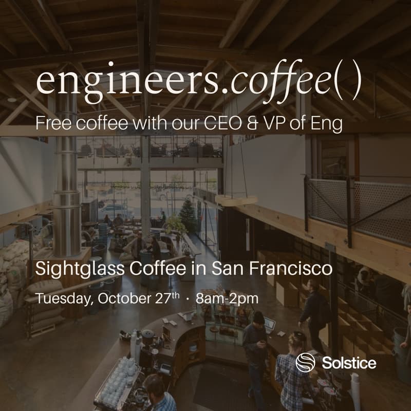 Cover Image for Free Coffee for Devs with Solstice