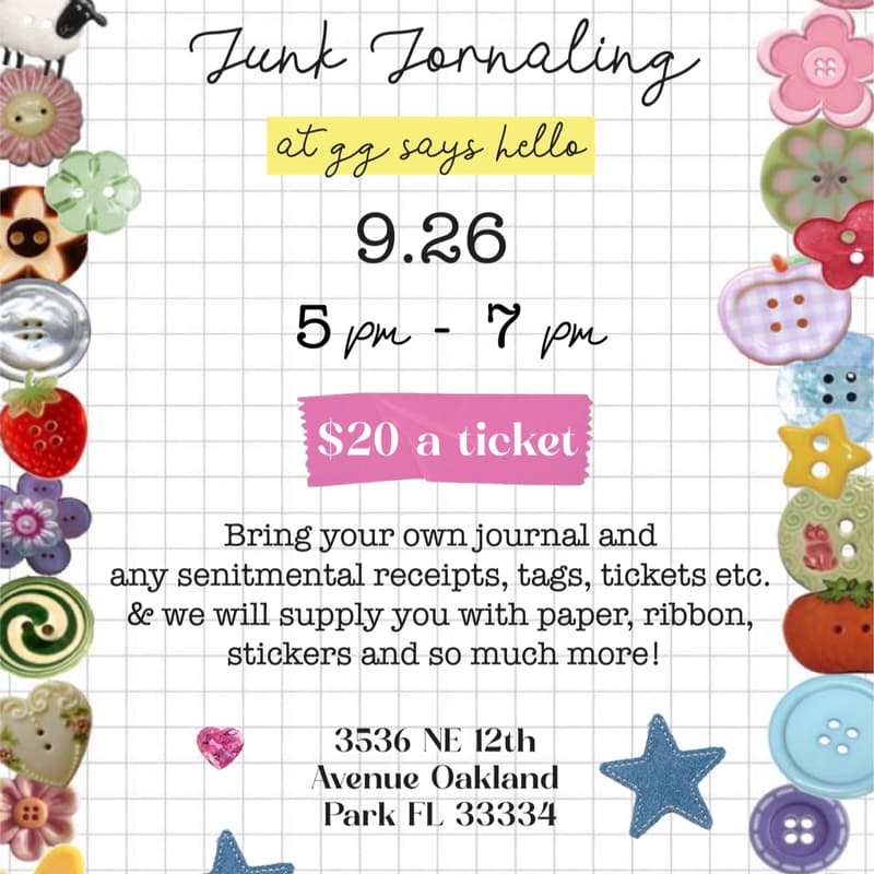 Cover Image for GG’s Junk Journaling 💕