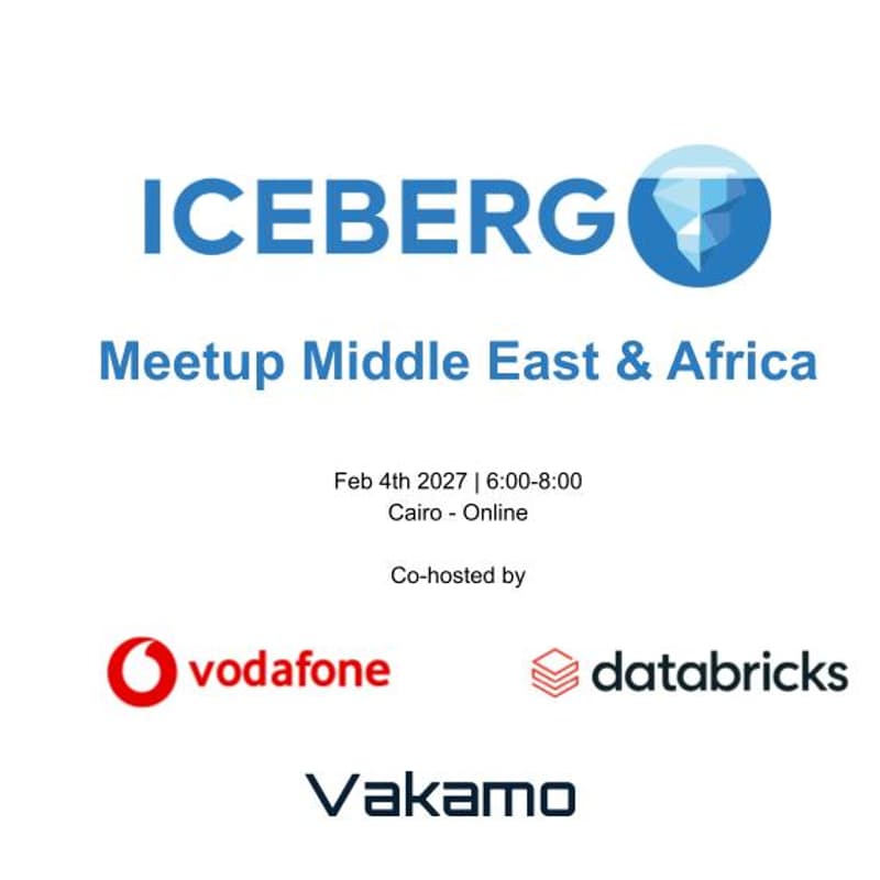 Cover Image for Apache Iceberg™ Middle East & Africa Community Meetup - Cairo