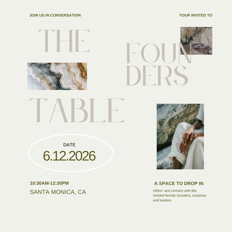 Cover Image for THE FOUNDERS TABLE